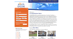 Desktop Screenshot of accommodation-galore.co.za